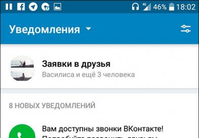 Appels vocaux et vidéo VKontakte