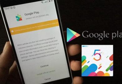 Lahendame Google Play probleeme Meizu Flyme 6 nutitelefonides Play Marketi installimisel