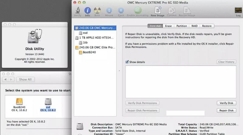 Форматируем внешний жесткий диск для совместной работы с OS X и Windows